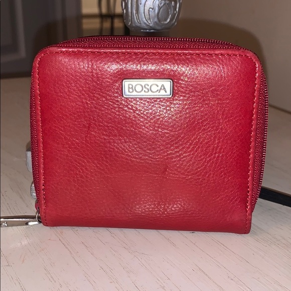 Red hand held purse - Picture 1 of 2